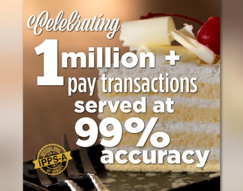 IPPS-A one million transactions graphic