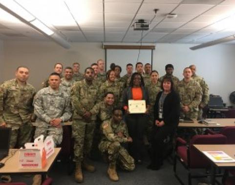 DRRS-A completes net-centric unit status reporting training with the D.C. National Guard at Fort Belvoir, VA.