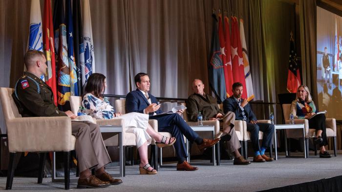 Joint PEO panel at AFCEA TechNet Augusta (Aug. 15, 2023)