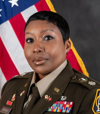Photo of Lt. Col. Camille Morgan